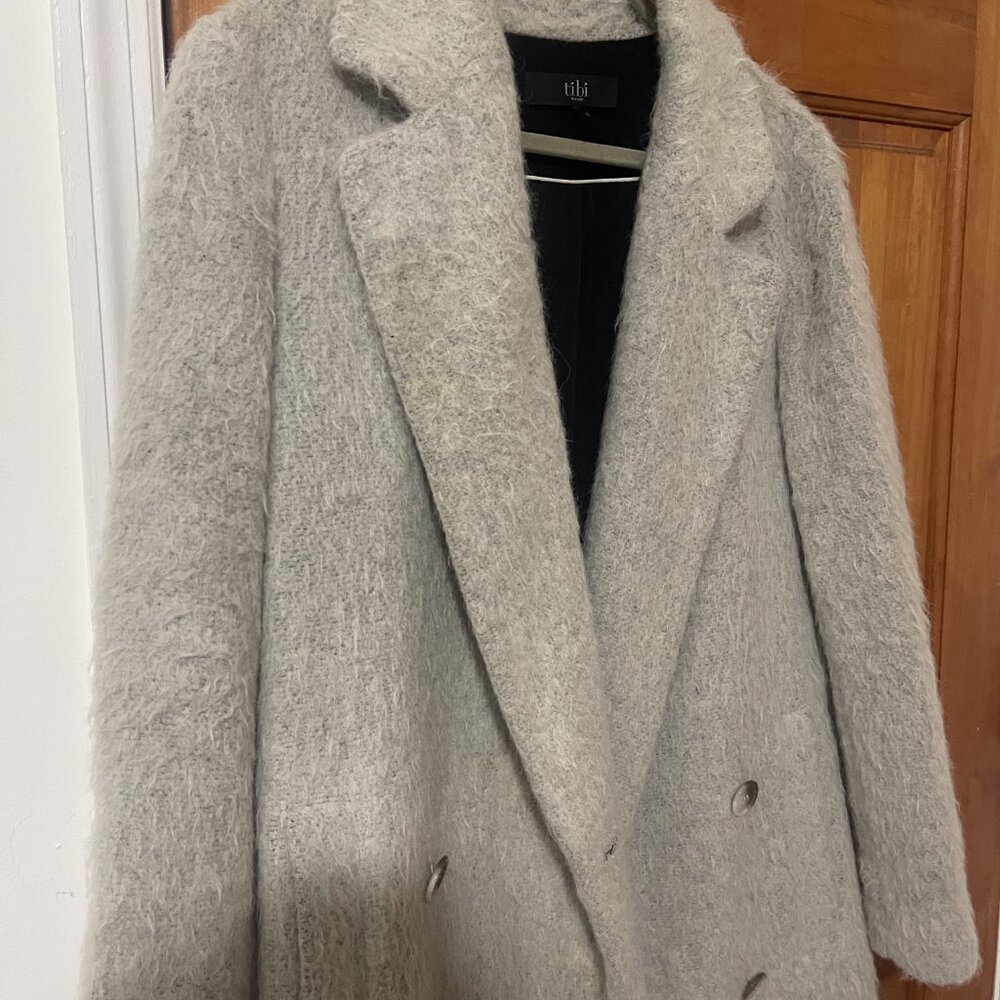 Tibi Alpaca Coat - Picture 3 of 8